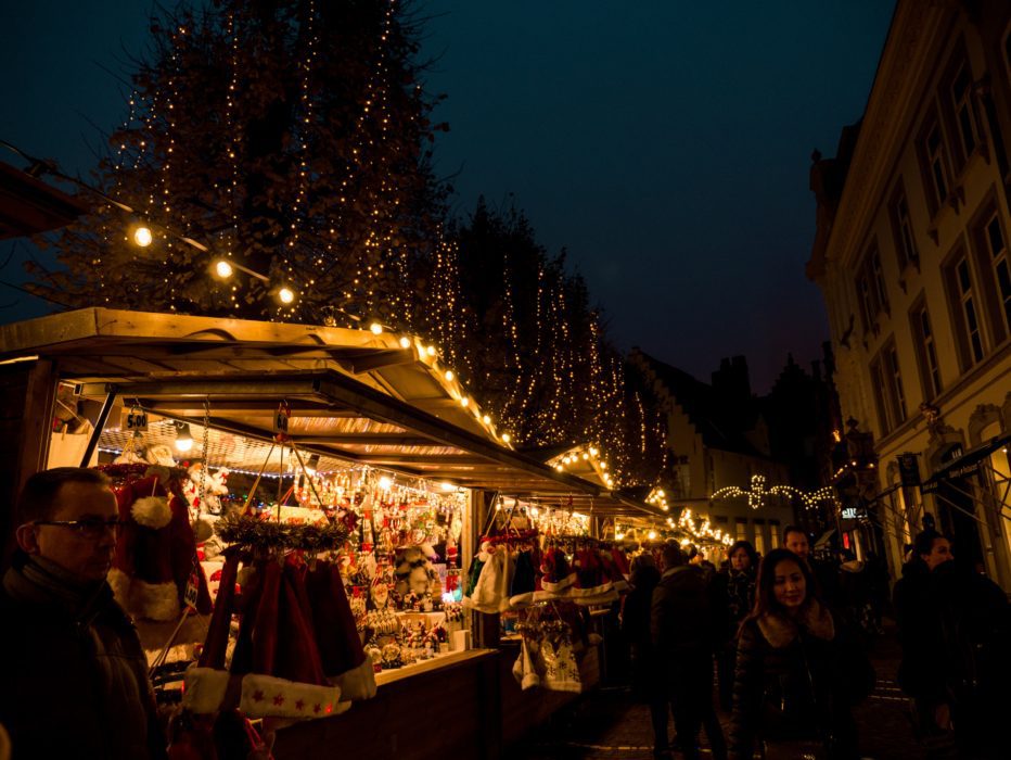 Christmas Markets at night