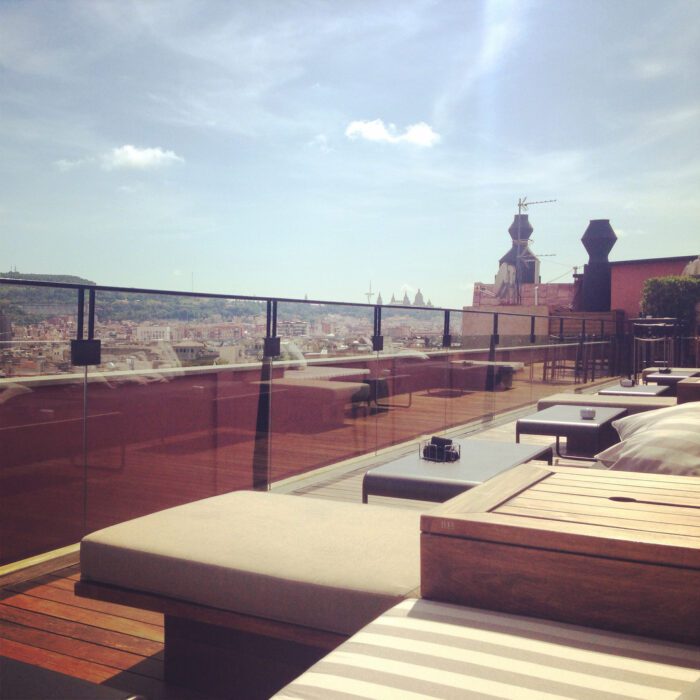 Barcelona rooftop
