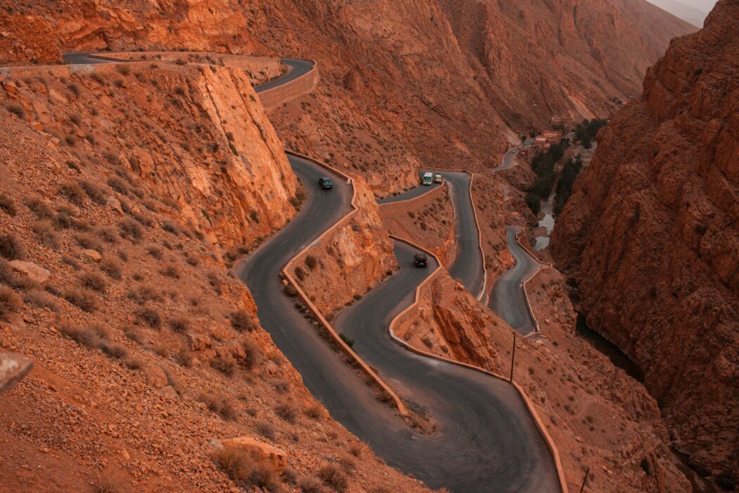 Morocco roads