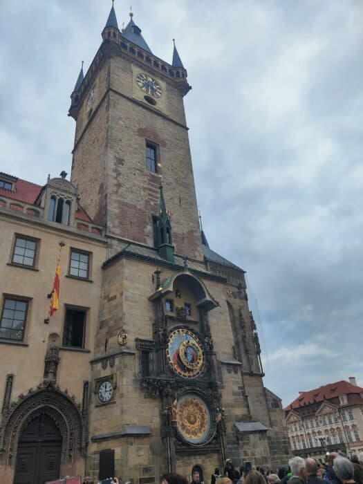 Astronomical Clock in City of a Hundred Spires