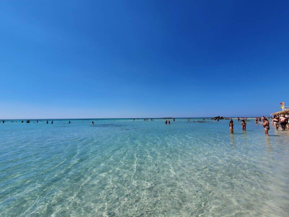 best beach in chania crete