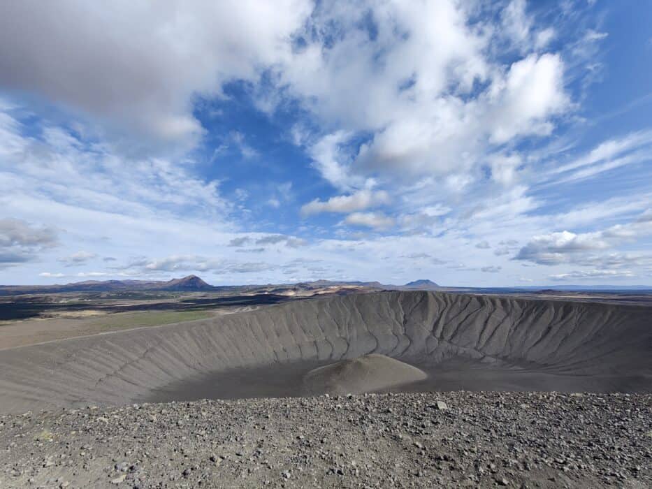 Hverfjall Crater