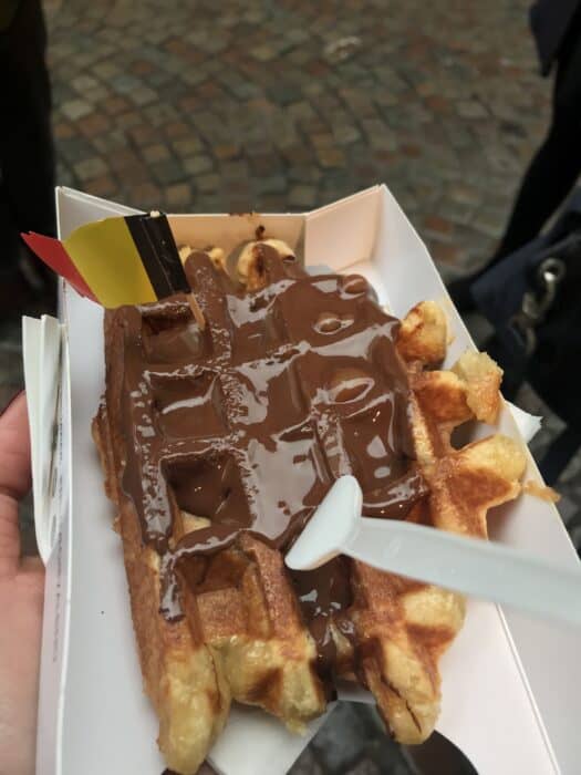 Chez Albert Brussels waffles