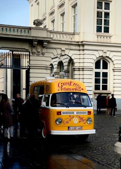 Brussels waffle van