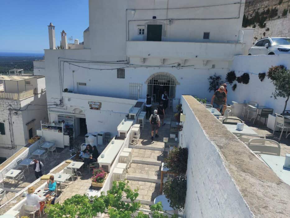 Dining out in Ostuni