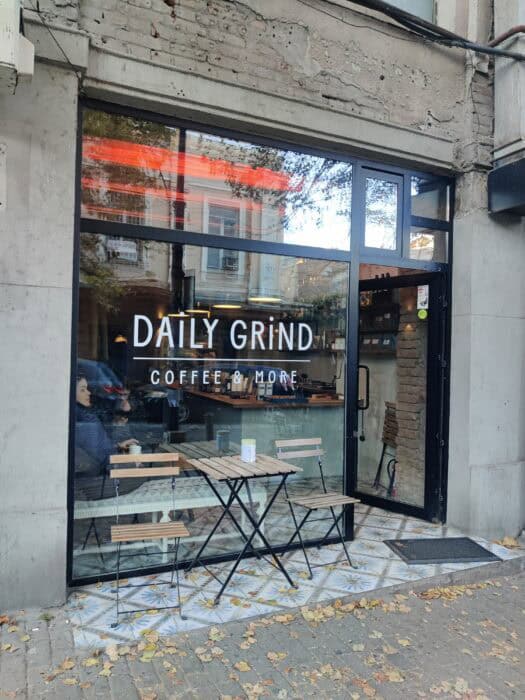 Tbilisi cafe Daily Grind for remote work